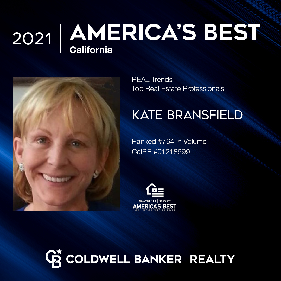 Kate Bransfield RealTrends Americas Best 2021